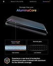 Spigen AluminaCore Tempered Glass Screen Protector [Glas.tR EZ Fit] designed for iPhone 17 Pro | iPhone 17 | iPhone 16 Pro [2 Pack] 9H+ Hardness, Aluminum-Enhanced Durability 🍁 All In One Marketplace Canada