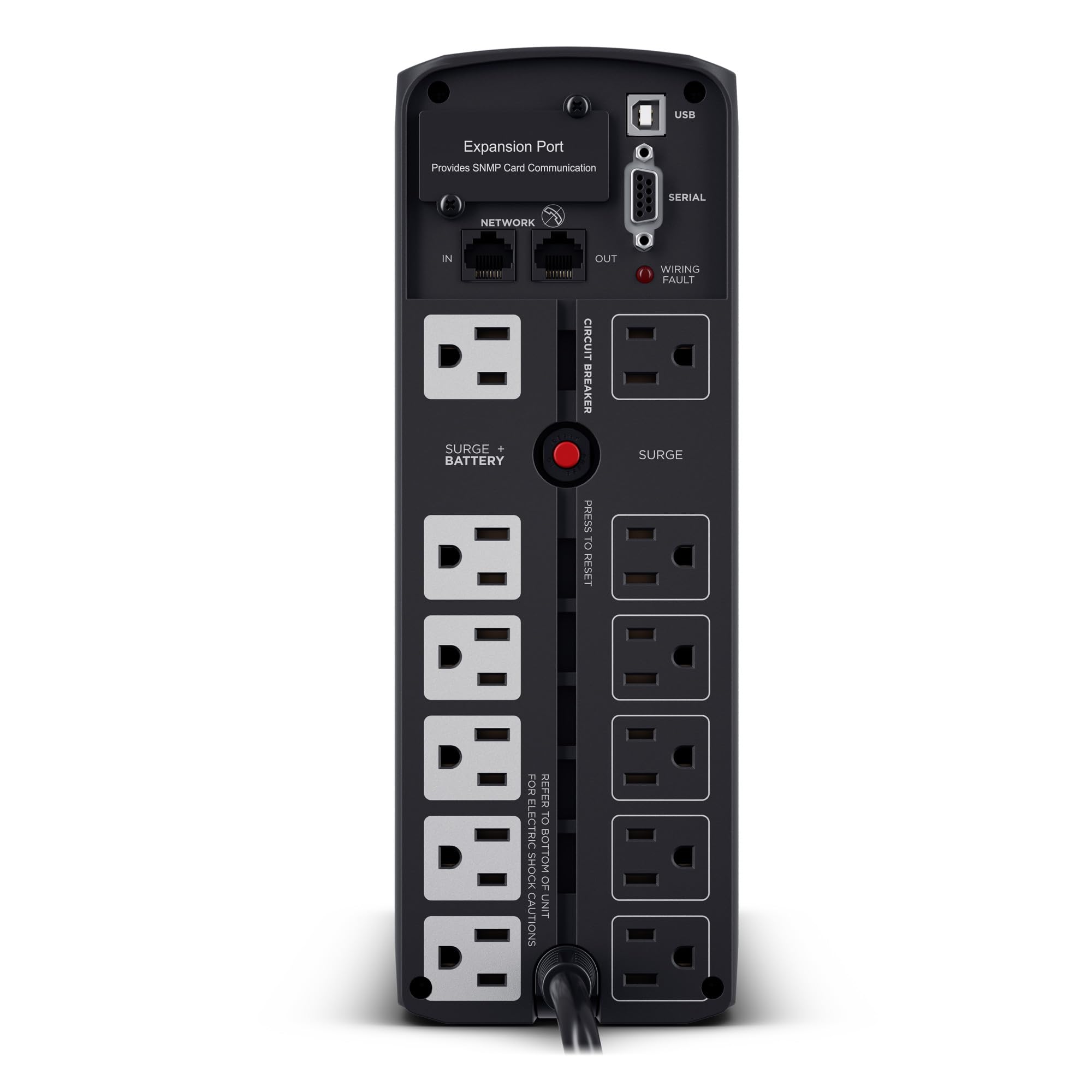 CyberPower CP1500PFCLCD PFC Sinewave UPS System, 1500VA/1000W, 12 Outlets, AVR, Mini Tower, Black 🍁 All In One Marketplace Canada