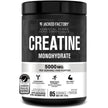 Jacked Factory Creatine Monohydrate Powder 425g - Canadian-Owned Informed Choice Certified Supplement for Increased Muscle Mass*, Improved Strength, Power, & Performance** - 85 Servings, Unflavored 🍁 All In One Marketplace Canada