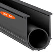 VEVOR Garage Door Seals Bottom Rubber, U Shape +O Ring Combination Garage Door Bottom Weather Seal, 20ft Weatherproofing Garage Door Seal, 5/16 inch T-ends and 3 3/4 inch Width, for Doors, Black 🍁 All In One Marketplace Canada