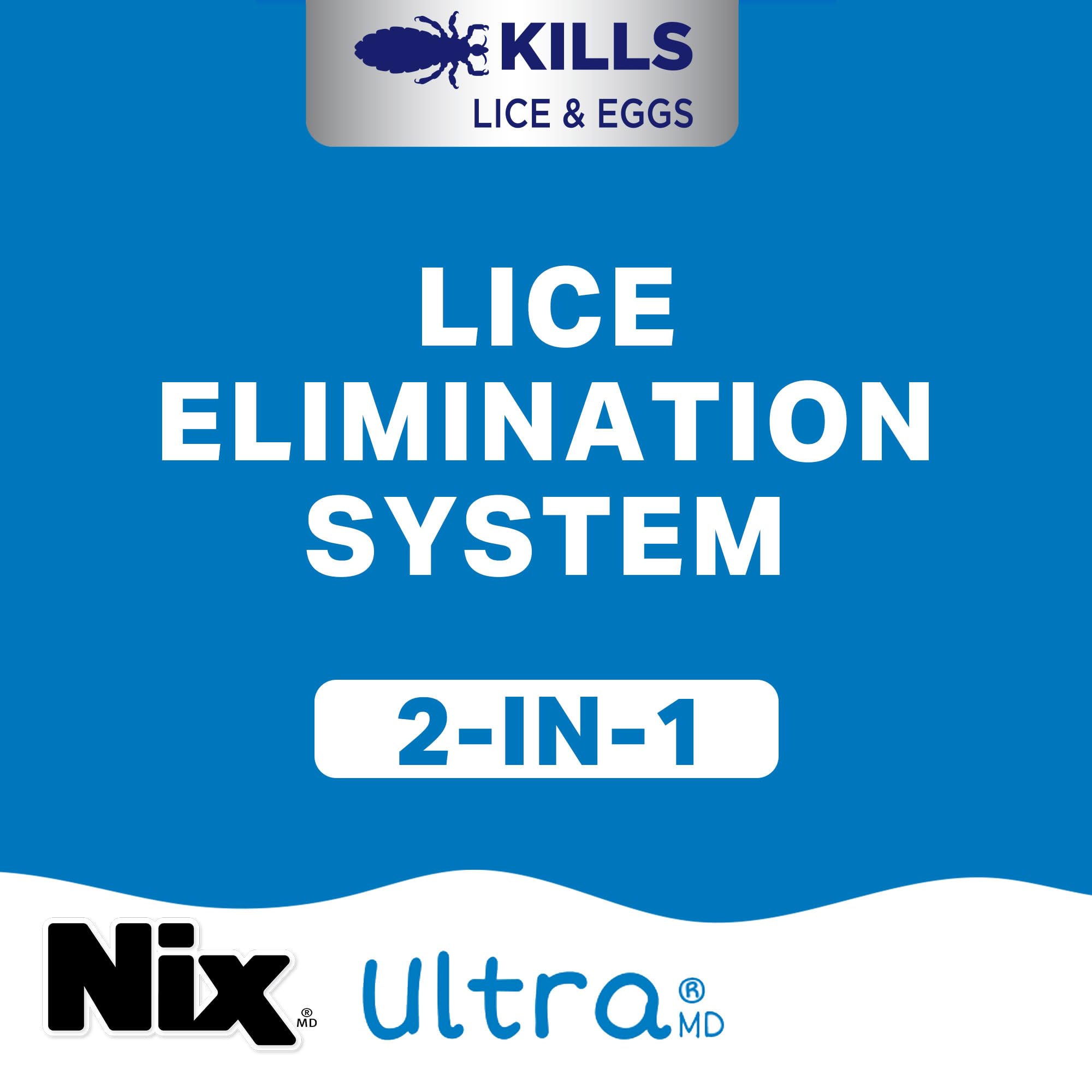 Nix Ultra, Kills Lice, Pesticide Free (With Lice Comb) - 1pk (59mL) - Effective Head Lice Treatment 🍁 All In One Marketplace Canada