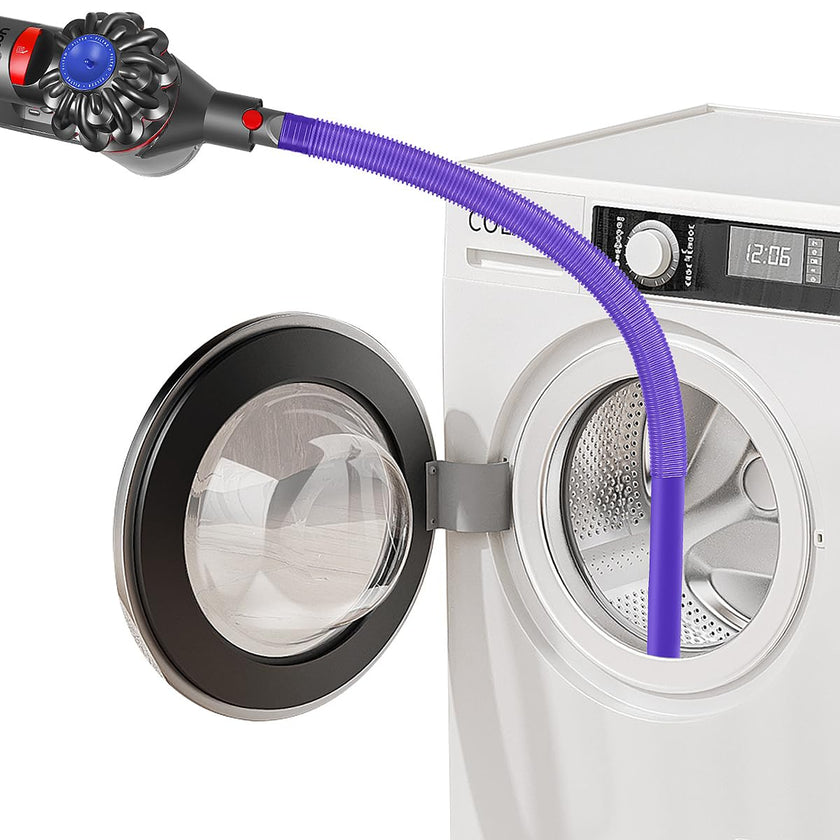 FUNTECK Dryer Lint Vacuum Attachment Compatible with Dyson V15 V12 V11 V10 V8 V7 V6 Vacuum Cleaners, Flexible Vent Lint Cleaner Kit, 34 inches 🍁 All In One Marketplace Canada