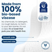 Clean Skin Club Clean Towels XL®, 100% USDA Biobased Face Towel, Disposable Face Towelette, Eczema Association Accepted, Makeup Remover Dry Wipes, Ultra Soft, 1 Pack, 50 Ct 🍁 All In One Marketplace Canada