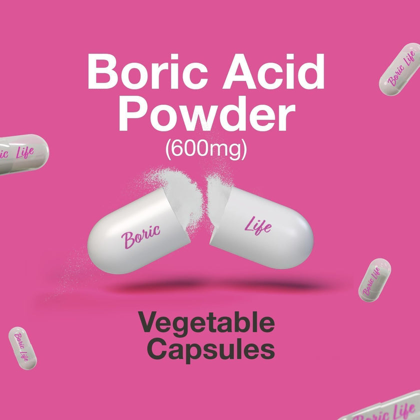 NutraBlast Boric Acid Vaginal Suppositories - 100% Pure Made in USA - Boric Life Intimate Health Support (14 Count) 🍁 All In One Marketplace Canada