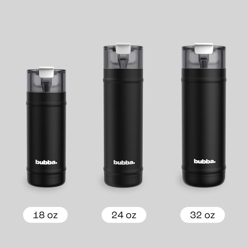 Bubba 24 oz Dualsip Water Bottle with Straw & 2-Way Lid | Leakproof Metal Tumbler | Insulated Stainless Steel | Reusable | Lightweight | Dishwasher Safe | Lead & BPA-Free | Office Siren 🍁 All In One Marketplace Canada