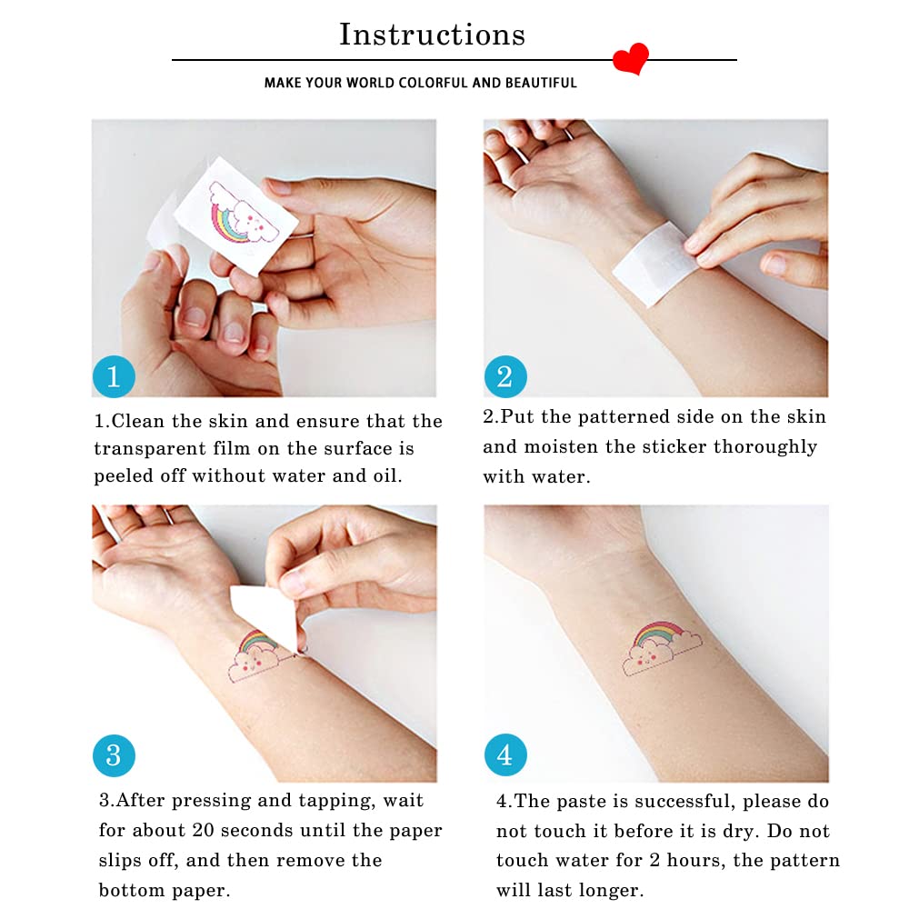 Temporary Tattoos Kids 400 Pcs Glow In The Dark Tattoos for Kids,Waterproof Skin Fake Tattoos Stickers for Boy and Girl,Luminous Kids Tattoos for Birthday Game Activities Holiday Party Favors etc 🍁 All In One Marketplace Canada