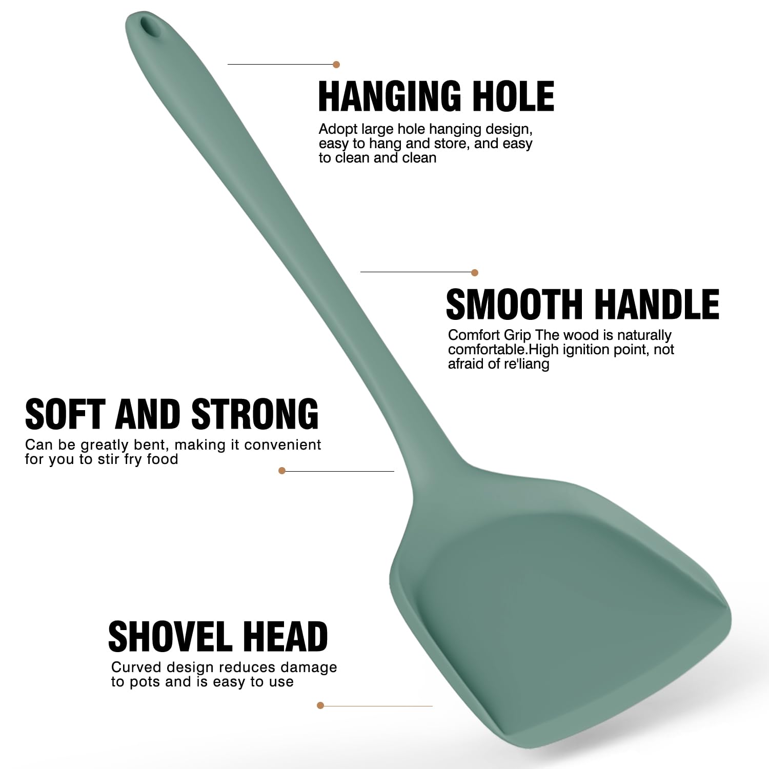 Silicone Cooking Utensils Set - 446°F Heat Resistant Silicone Kitchen Utensils,Spatula,Spoon, All Clad Kitchen Utensil Sets Gadgets Tools for Nonstick Cookware,Dishwasher Safe BPA Free (Multicolor) 🍁 All In One Marketplace Canada