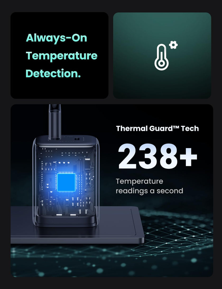 UGREEN Nexode 45W USB C Charger Block, GaN PPS Dual Port USB C Fast Charger Super Fast Charge 2.0 Wall Plug Compatible with Galaxy S26 S25 S24 Ultra S23 A54, iPhone 17 16 Pro Max, iPad, Pixel 10 9 8 🍁 All In One Marketplace Canada
