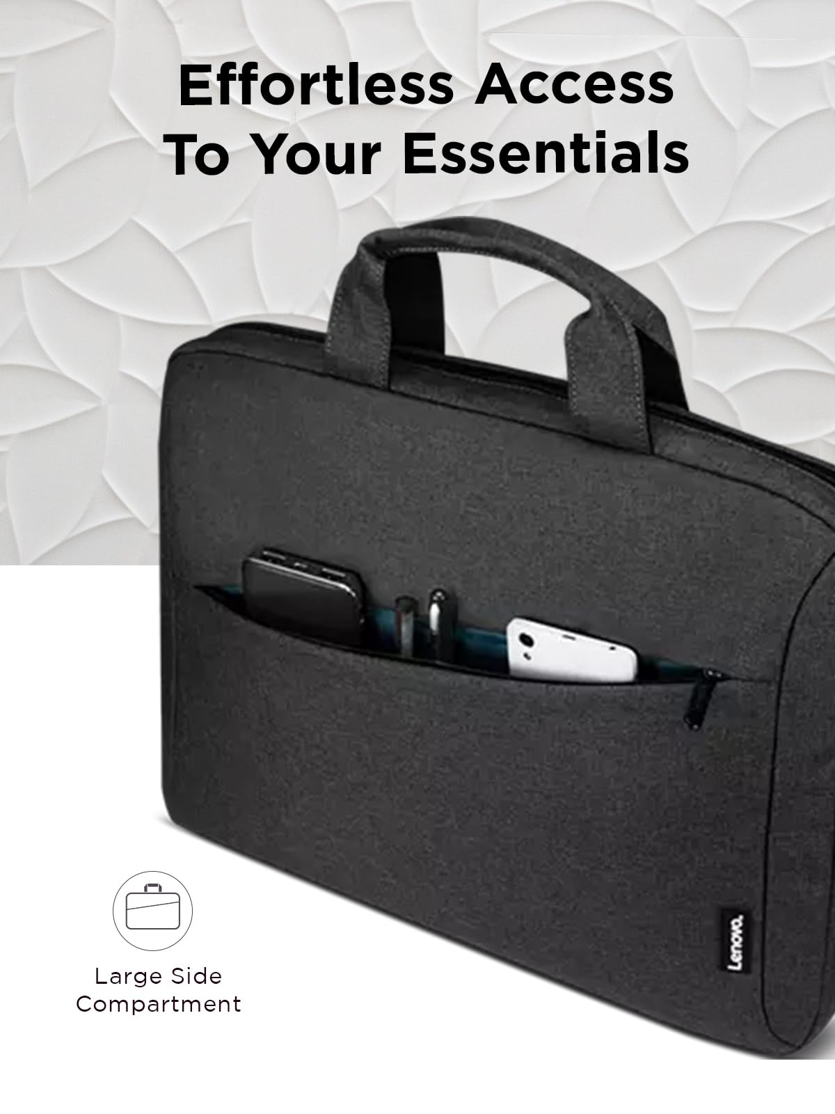 Lenovo Laptop Carrying Case T210, Notebook Bag for 15.6-Inch Laptop/Tablet, Sleek Design and Water-Repellent Fabric, GX40Q17229 🍁 All In One Marketplace Canada