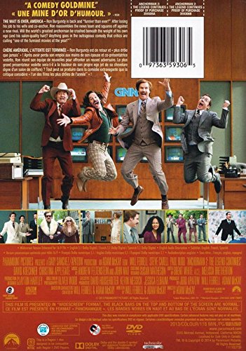 Anchorman 2: The Legend Continues (Bilingual)
