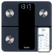 Vitafit Smart Weight Scale, High Accuracy 0.1lb by Our Professional Factory Since 2001, Scale Body Weight App Sync 13 Body Composition with BMI, Body Fat and Muscle, 400lb, LED, Black 🍁 All In One Marketplace Canada