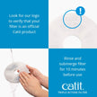 Catit Senses 2.0 Cat Water Fountain Filters, Cat Water Fountain, 5 Pack 🍁 All In One Marketplace Canada