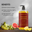 MAJESTIC PURE Cellulite Massage Oil - with Vegan Collagen & Stem Cells, Unique Blend of Massage Essential Oils - Cellulite Oil Improves Skin Tightening and Firming, 8 fl oz 🍁 All In One Marketplace Canada