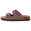 ODOLY Women Cork Footbed Slide Sandal, Arch Support Summer Outdoor Sandals with Adjustable Buckle for Women and Men, Brown 39 (8-8.5 Women/6.5-7 Men) 🍁 All In One Marketplace Canada
