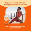 BeLive Turmeric Curcumin with Black Pepper & Ginger - 60 Gummies I Turmeric and Ginger Supplement for Immune Support, Healthy Skin, and Mobility - Tropical Flavor 🍁 All In One Marketplace Canada