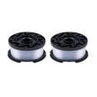 BLACK+DECKER Trimmer Line Replacement Spool, Autofeed 30 ft, 0.065-Inch, 2-Pack (AF-100-2) 🍁 All In One Marketplace Canada