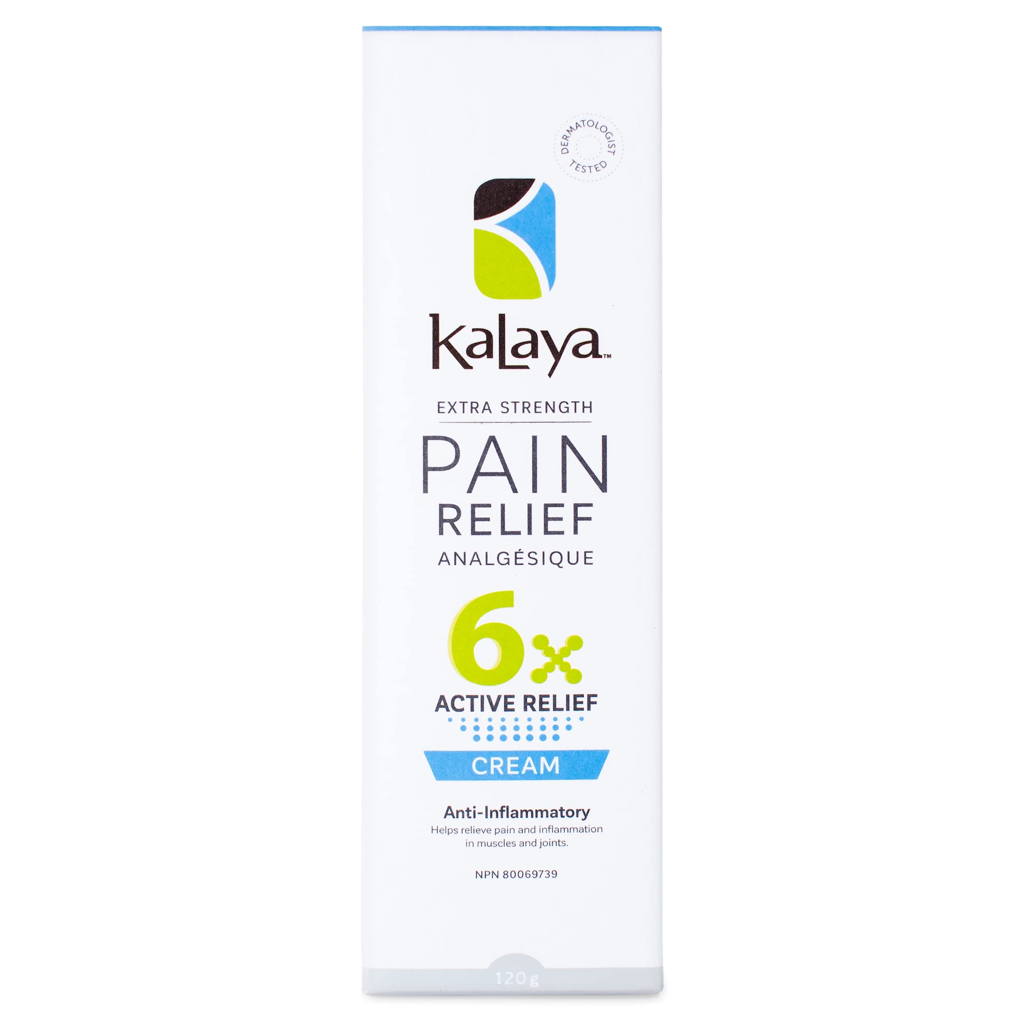 KaLaya 6X Extra Strength Pain Relief Cream with Arnica for Arthritis, Joint, Muscle, Back, Neck, Shoulder, Hand and Knee Pain- Medically formulated with 6 Natural Active, Pain Blocking & Anti inflammatory Ingredients (120g - Pack of 3)