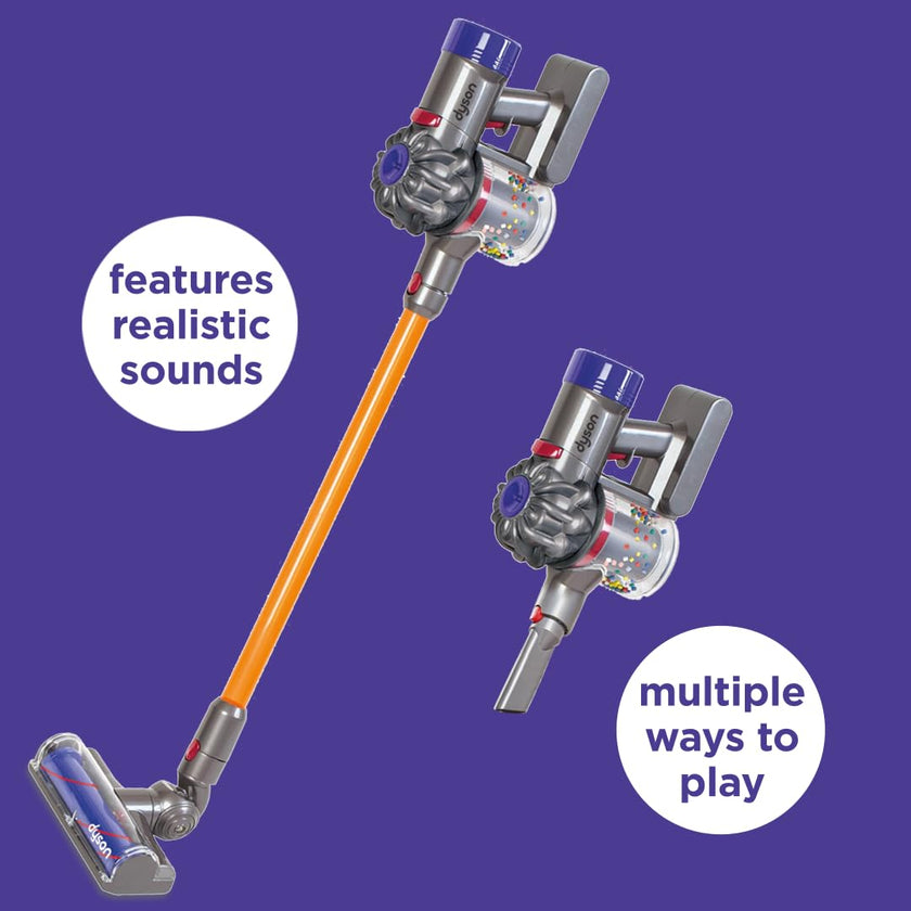 Casdon Dyson Cordless Vacuum Interactive & Officially Licensed Toy Dyson Vacuum for Children Aged 3+ Realistic Role-Play Fun, Purple 🍁 All In One Marketplace Canada