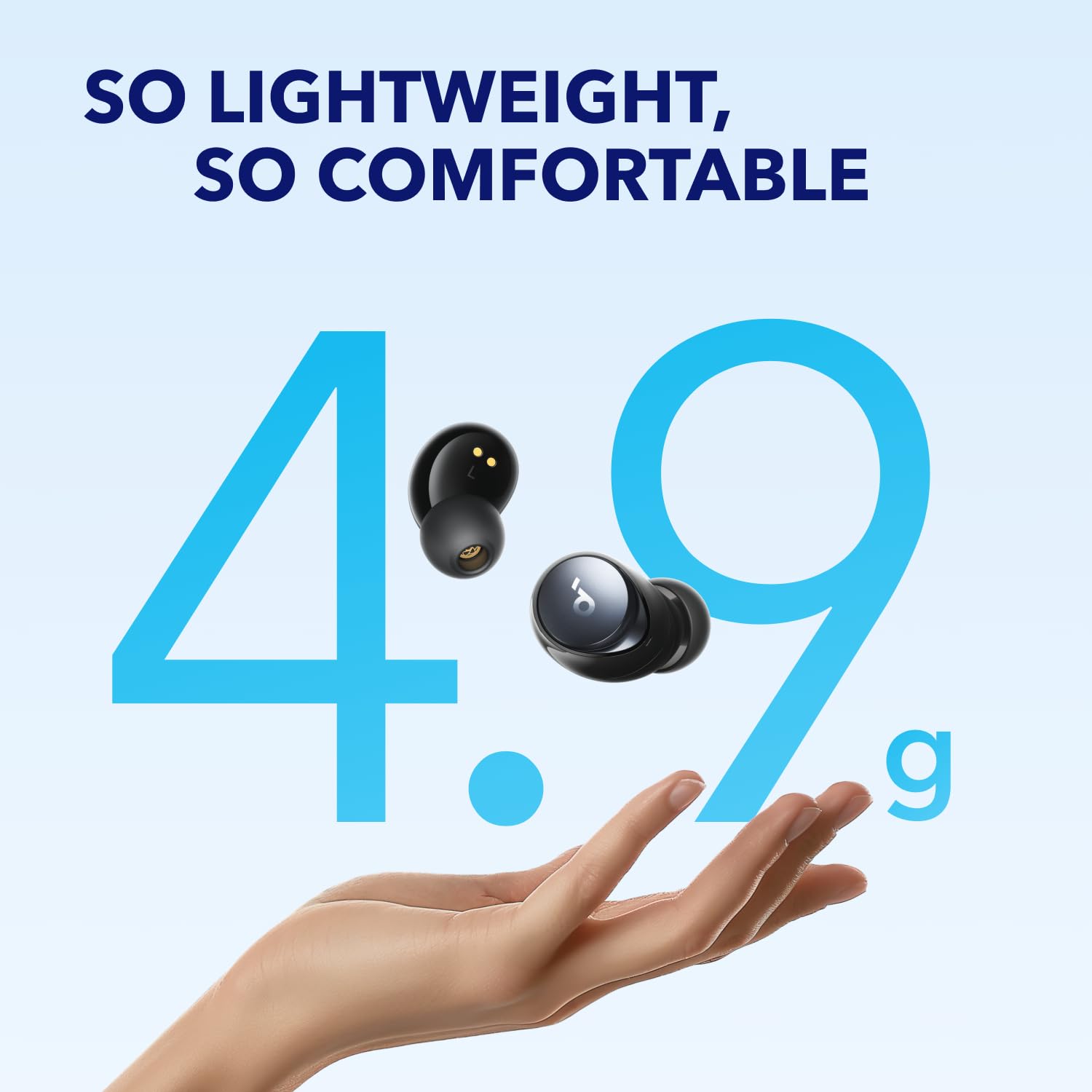 soundcore by Anker Space A40 Auto-Adjustable Active Noise Cancelling Wireless Earbuds, Reduce Noise by Up to 98%, 50H Playtime, Hi-Res Sound, Comfortable Fit, App Customization, Wireless Charge 🍁 All In One Marketplace Canada
