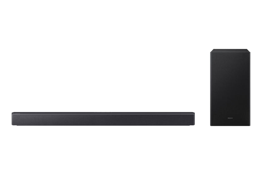 Samsung Sound Bar HW-B550F/ZC, 2.1 Channel, Subwoofer, 300 watts, Surround Sound, Bass Boost, Dolby Digital, DTS Virtual:X, Adaptive Sound, Bluetooth, HDMI ARC, Game Mode, Soundbar 🍁 All In One Marketplace Canada