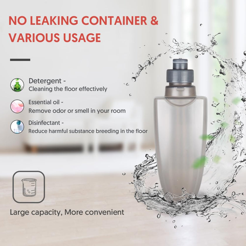 Spray Mop for Floor Cleaning, Domi-patrol Microfiber Floor Mop Dry Wet Mop Spray with 3 Washable Mop Pads & Refillable Bottle, Dust Cleaning Mop for Hardwood Laminate Tile Floors, Gray 🍁 All In One Marketplace Canada