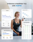 RENPHO Body Fat Scale, Smart Scale for Body Weight, BMI Digital Bathroom Weight Scale, Body Measurements with Smartphone App sync with Bluetooth, 400 lbs - White, Elis 1 🍁 All In One Marketplace Canada
