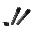 JBL PartyBox Wireless Mic - 2X Digital Wireless Microphones, Rechargeable Battery (20hrs - 700mAh), Clear Voice, Crisp Sound, Stable 2.4GHz Connection, Compatible with All PartyBox Speakers (Black) 🍁 All In One Marketplace Canada