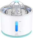 FluffyUnion Cat Water Fountain with Stainless Steel Lid, 2.4L/81oz Automatic Water Dispenser for Cats and Dogs 🍁 All In One Marketplace Canada