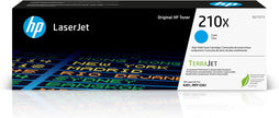 HP TerraJet 210X Original LaserJet Toner Cartridge - Cyan (W2101X)
