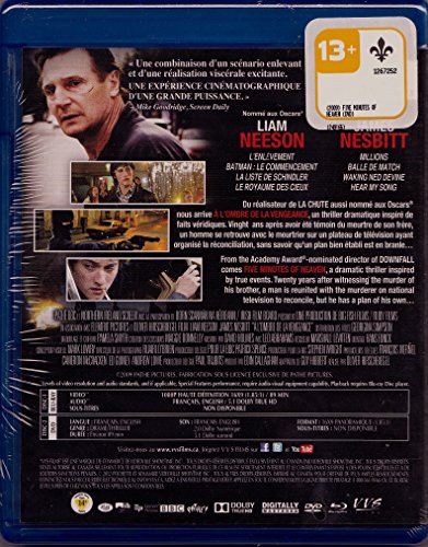 À l'ombre de la Vengeance - Five Minutes of Heaven (English/French) 2009 (Widescreen) Régie au Québec [Blu-ray + DVD] Cover Bilingue