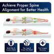 Sports Medica Doctor Developed Ergonomic Knee Pillow for Side Sleepers - eHandbook Included - Memory Foam Spine Alignment Leg Pillow for Sleeping on Side - Hip & Leg Elevation Pillow 🍁 All In One Marketplace Canada