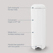 Diaper Genie Platinum Diaper Pail Gift Set, 2 Easy Roll Refills (48 Bags) 🍁 All In One Marketplace Canada