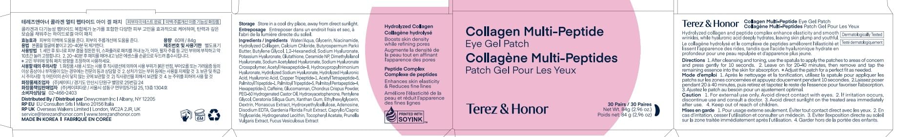 Under Eye Patches Korean Skincare: Peptide Collagen Gel Eye Mask for Puffy Eyes Dark Circles Wrinkles Undereye Bags Fine Lines & Smile Lines - Deep Hydrating & Firming Eye Pad - Cruelty-Free, 30 Pairs 🍁 All In One Marketplace Canada
