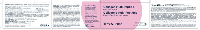 Under Eye Patches Korean Skincare: Peptide Collagen Gel Eye Mask for Puffy Eyes Dark Circles Wrinkles Undereye Bags Fine Lines & Smile Lines - Deep Hydrating & Firming Eye Pad - Cruelty-Free, 30 Pairs 🍁 All In One Marketplace Canada