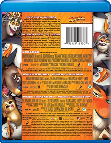 Madagascar: The Complete Collection - Blu-Ray