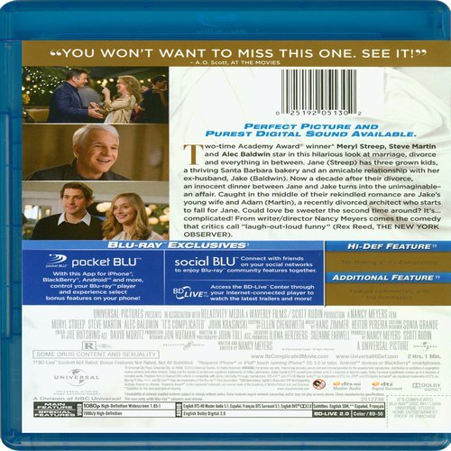 It's Complicated - Blu-Ray