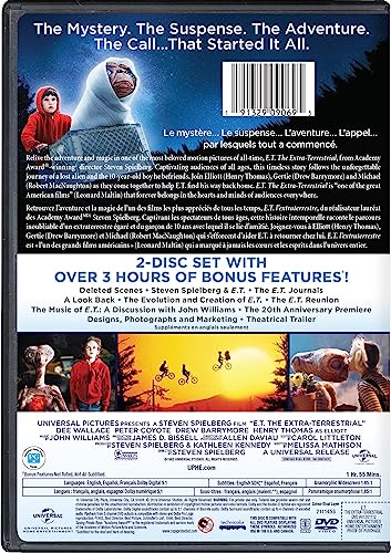 E.T. The Extra-Terrestrial [DVD] (Bilingual)