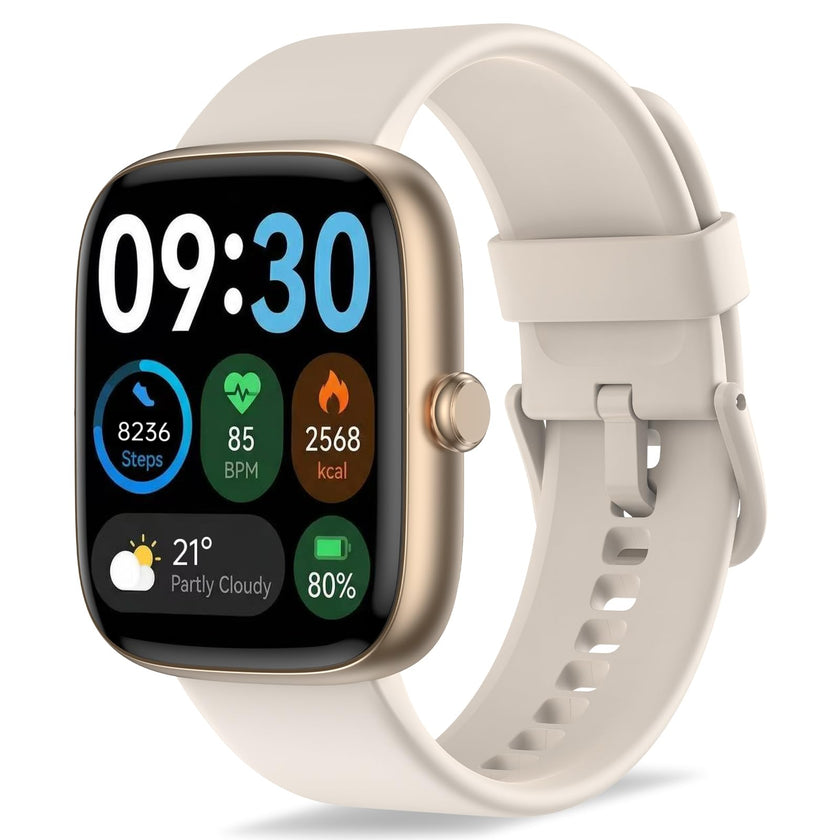 Fixwink Smart Watch for Women Ladies (Answer/Make Call), 1.83
