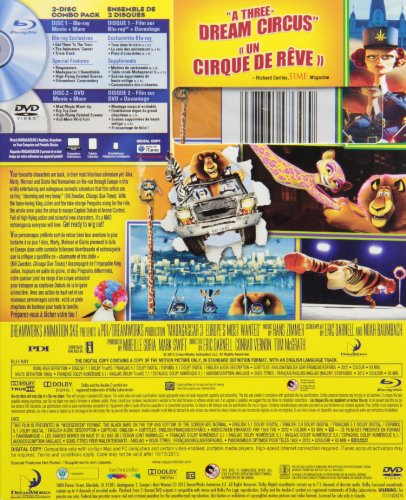 Madagascar 3: Europe's Most Wanted - Blu-Ray/DVD (Used)