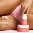 Bushbalm Ingrown Hair 2 Step Routine - Moisturize and Soothe - Ingrown Hair Oil (30 ml), Exfoliating Scrub (236 ml) - Watermelon Sugar - Valued at $49 🍁 All In One Marketplace Canada