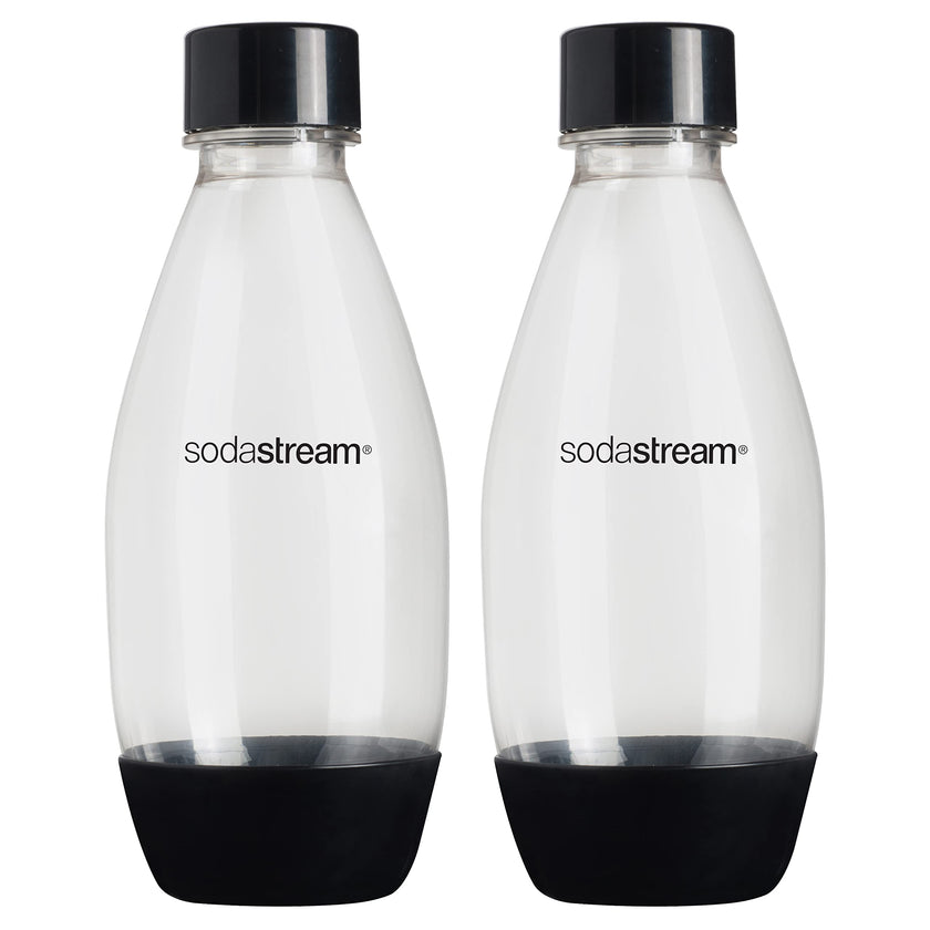Sodastream 0.5L Fuse Black Bottles Twin Pack - Dishwasher Safe 🍁 All In One Marketplace Canada