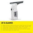 Kärcher WV1 Plus - 2-in-1 Electric Window Vacuum Squeegee - Cleans Showers, Mirrors, Glass, and Countertops - 10 in. Squeegee Blade - White 🍁 All In One Marketplace Canada