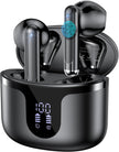 Wireless Earbuds, Bluetooth 5.4 in-Ear Headphones Wireless Bluetooth with ENC 4 Mics, Bluetooth Earbuds 50 Hour Noise-Cancelling Ear Buds with LED Indicator, IPX7 Waterproof for Sports/Work Black 🍁 All In One Marketplace Canada