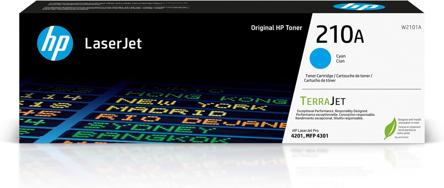 HP TerraJet 210A Original LaserJet Toner Cartridge - Cyan
