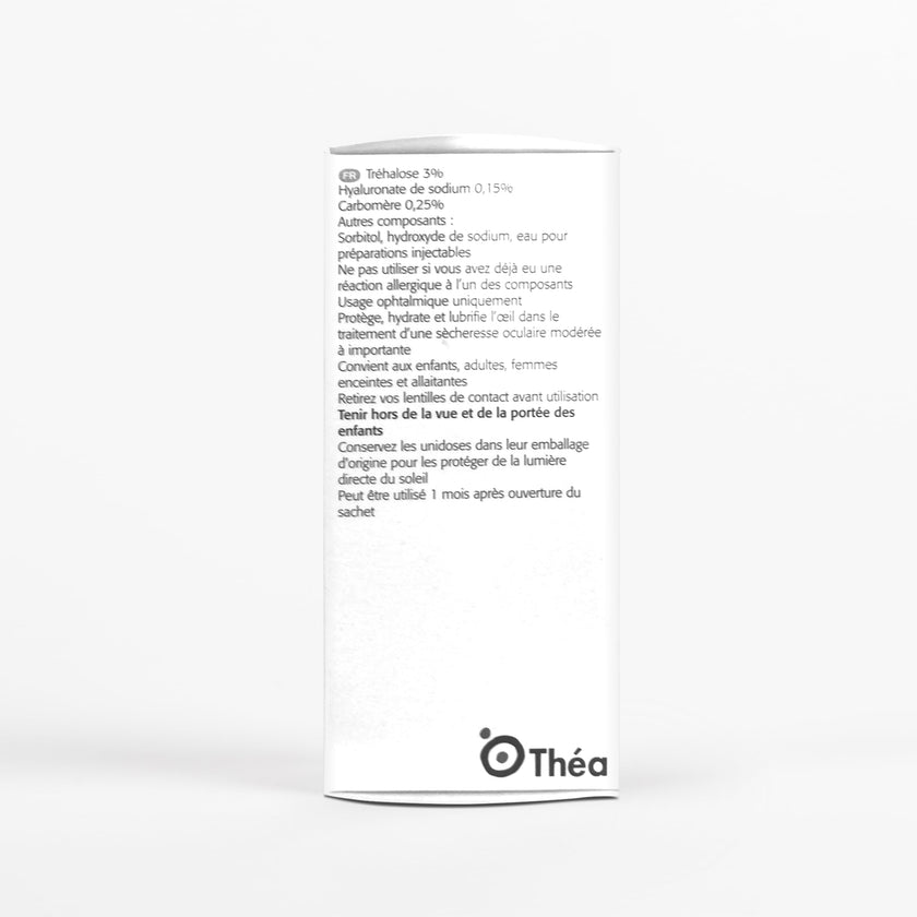 Thealoz Duo Gel - Clinically Proven Hydration for Dry Eyes w/Hyaluronic Acid & Trehalose, Lubricating Gel-Persistent Dryness, Stabilizes Tear Film for 6 Hrs-Contact Lens Wearers-Single-Use 30 Vials 🍁 All In One Marketplace Canada