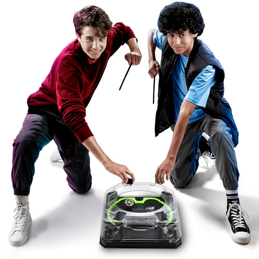Beyblade X Xtreme Battle Set with Beystadium Arena Featuring X-Celerator Rail, 2 Right-Spinning Top Toys, 2 Launchers, Toys for Boys and Girls, 8+ 🍁 All In One Marketplace Canada