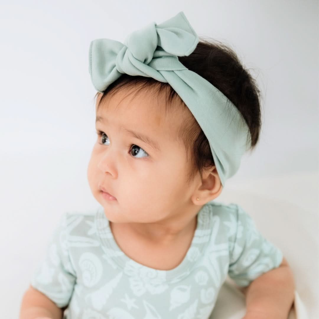 Baby Bamboo Headwrap | Taffy Pink