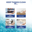 Lysol Disinfecting Wipes, Thick Cleaning Wipes with Micro-Pocket Pattern for Home & Electronics, Kills 99.9% of Germs, Removes Allergens, Coconut & Sea Minerals Scent, 6 X 75 Count (450 Total Wipes) 🍁 All In One Marketplace Canada