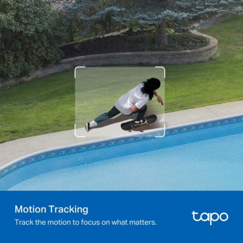 TP-Link Tapo 3K 5MP Pan/Tilt Outdoor Wired Security Wi-Fi Camera, 360° Visual Coverage, Starlight Full-Color Night Vision Up to 98ft, Person/Pet/Venicle Detection,Physical Privacy Mode (Tapo C530WS) 🍁 All In One Marketplace Canada