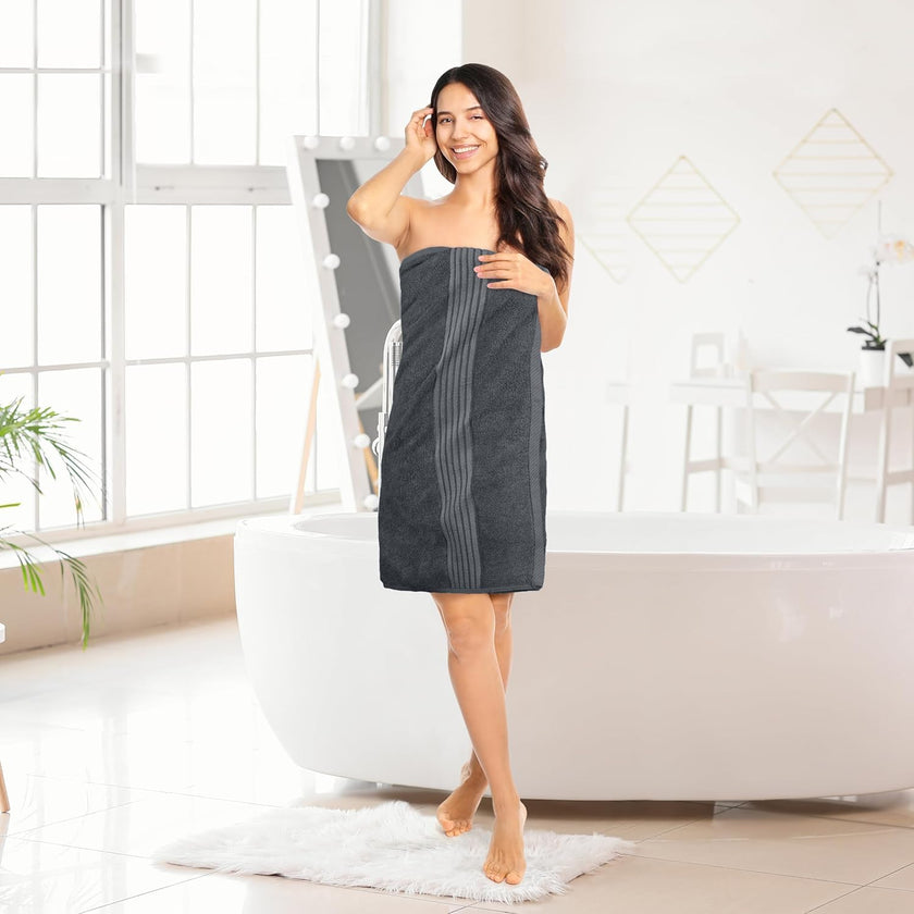 Utopia Towels Premium 100% Combed Ring Spun Cotton Bath Towels, Ultra Soft and Highly Absorbent, 27 by 54 inches, Large Bath Towels, 4 Pack, Grey 🍁 All In One Marketplace Canada
